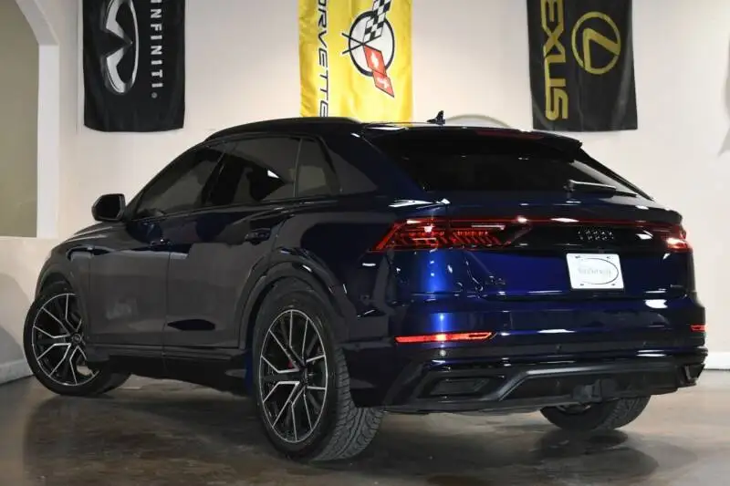 Используемый Q8 AWD Quattro Prestige 55 TFSI 4dr SUV низкая цена левое рулевое управление автоматическая коробка передач турбодвигатель свет салона кожа R18
