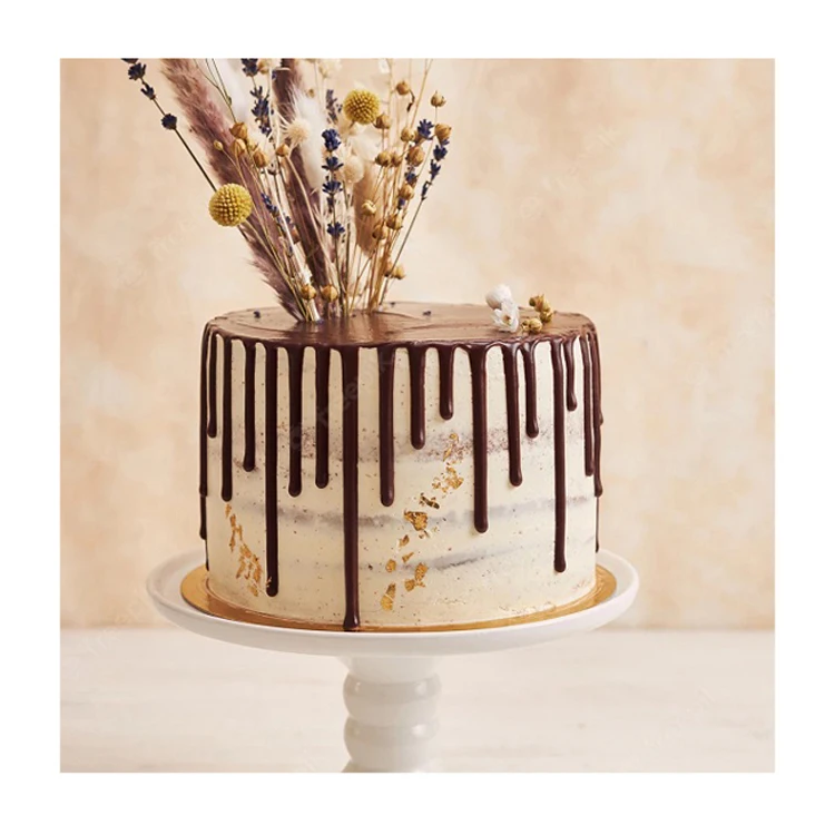 Superb Quality Widely Selling Food Grade Bronze Color Cake Decoration Choco Drips for Wholesale Buyers