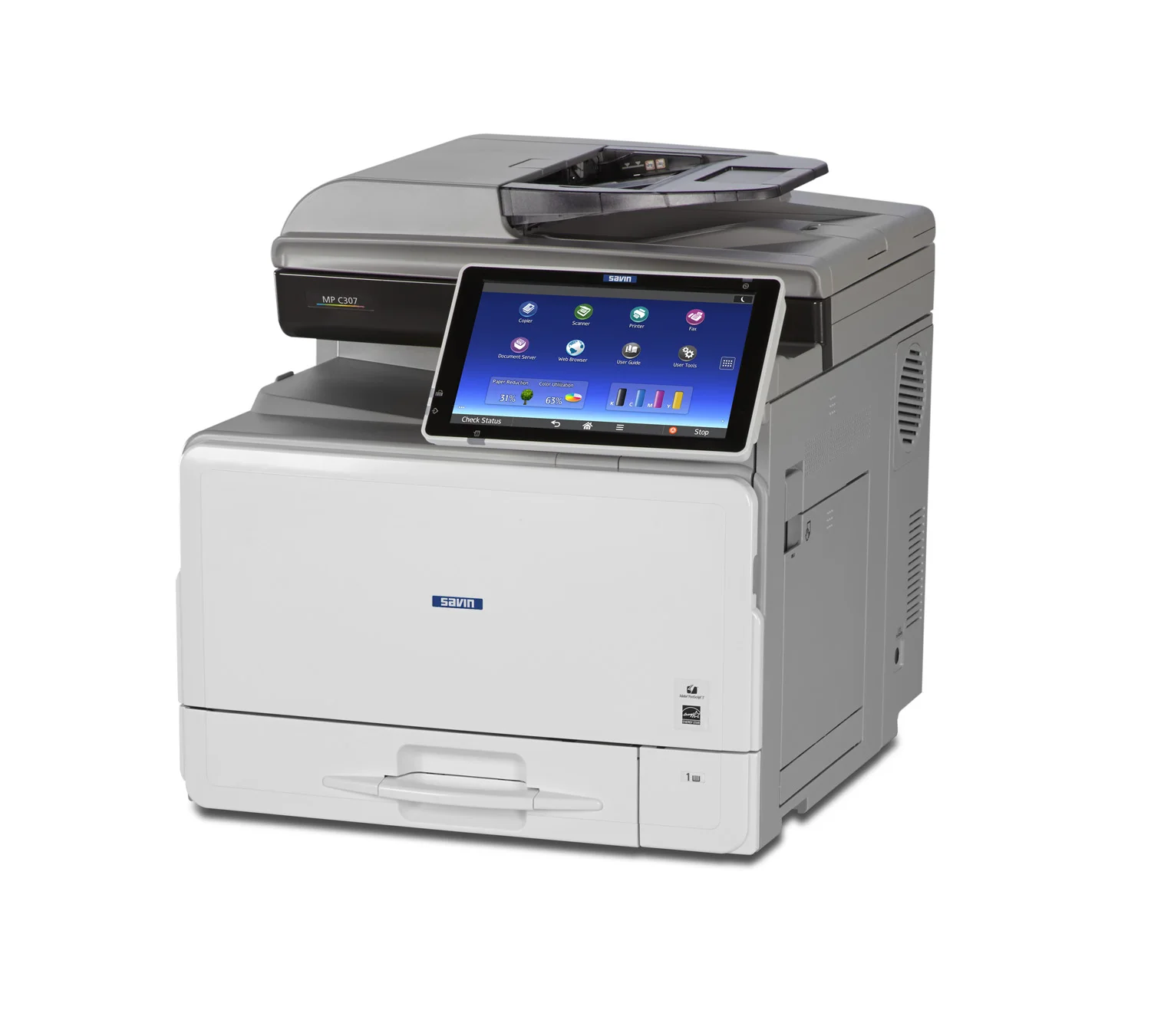 RICOH Aficio MP C407 Color Laser Multifunction Printer/Copier