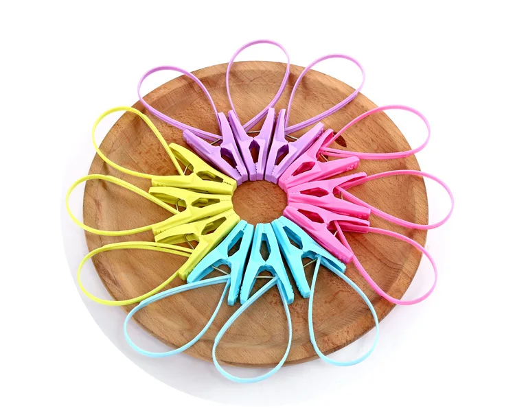 Wholesale Clothesline Windproof Hanger Hanging Plastic Clip for Small Clothes Drying Peg