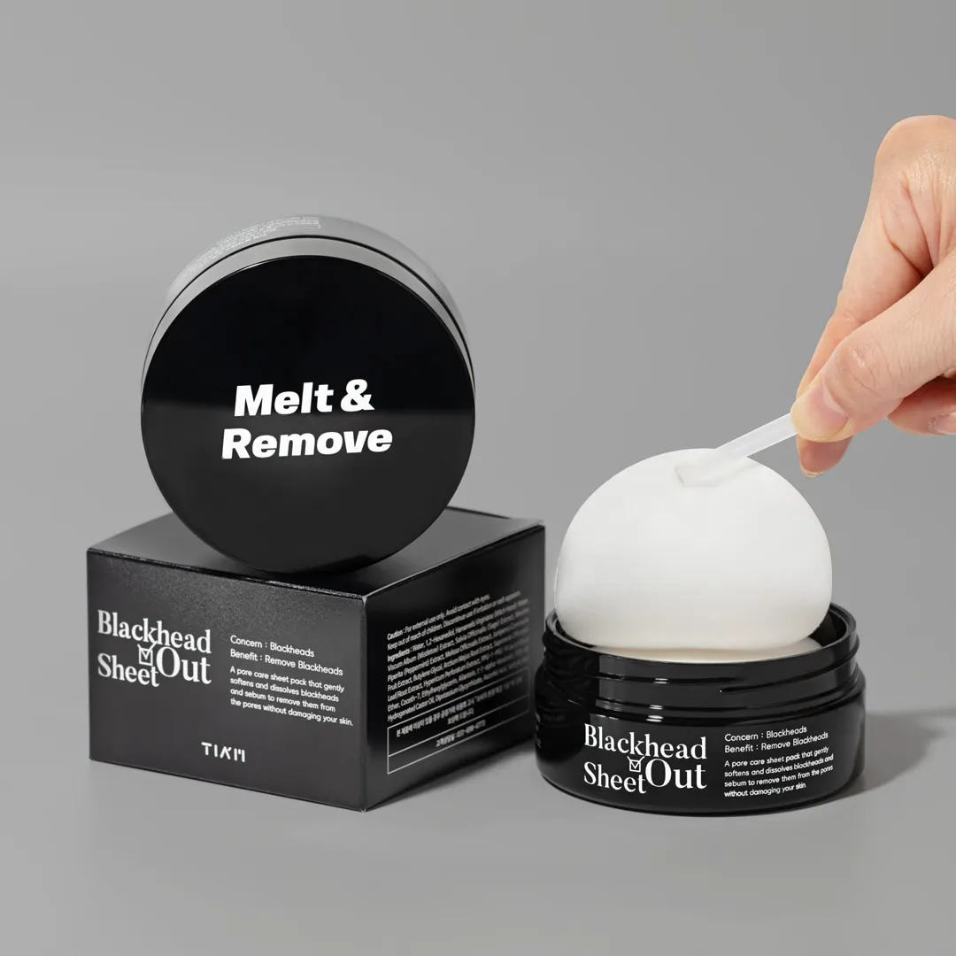 TIAM Blackhead Out Sheet (35 Sheets)- Made in Korea Gentle Remover Black Head White Head Calming Tightening Pore Easy Stick