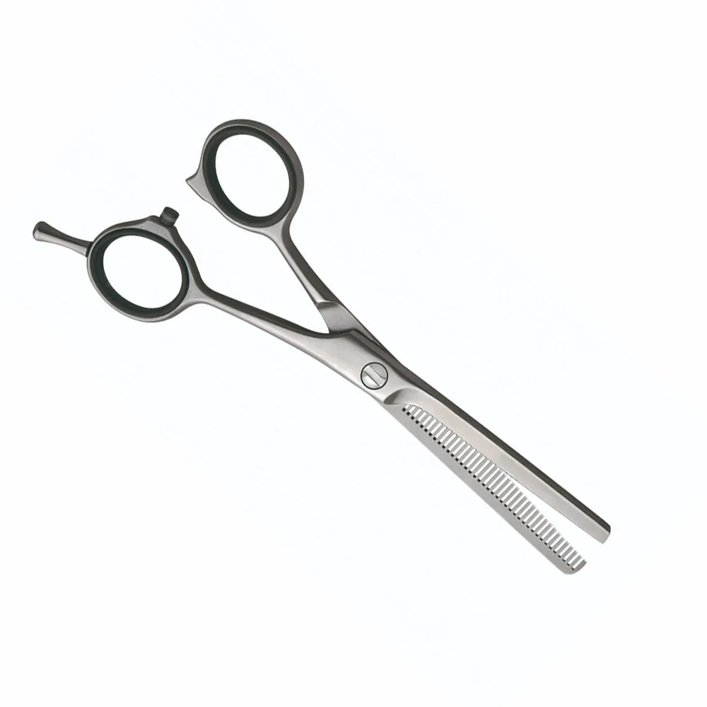 2024 Wholesale Best Quality Hair Scissors Dall Finish Thinning Shears Stainless Steel Barber Hair Thinning Scissors OEM Service