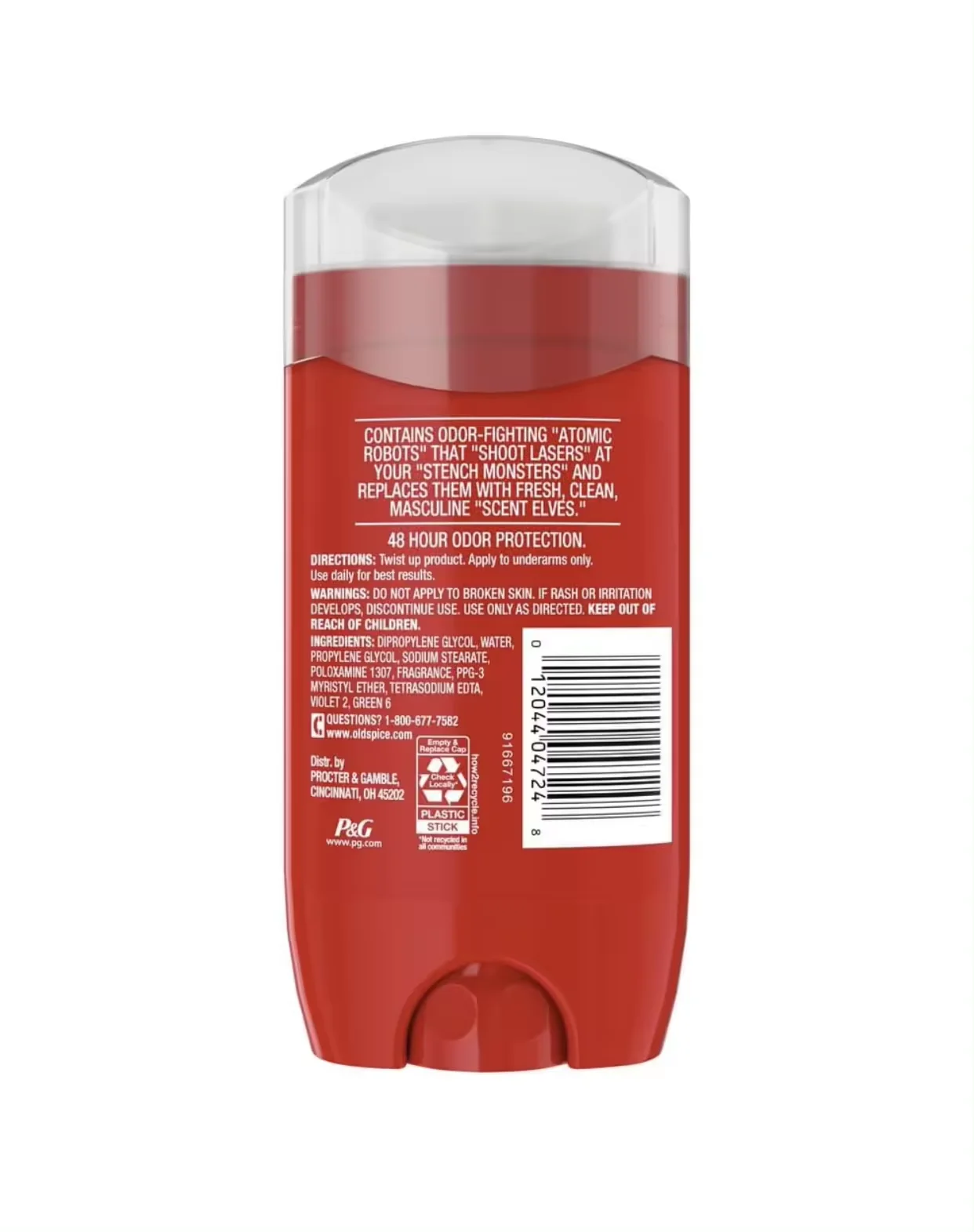 Lasting Stick Fresh For Men / Body Spray Old Spice Best Endurance Deodorant