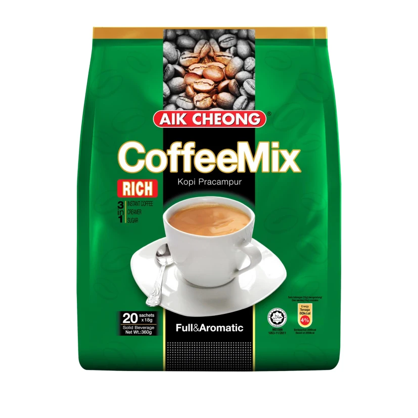 Aik Cheong 3 in 1 Coffee Mix Rich 18gx20sx24pkts