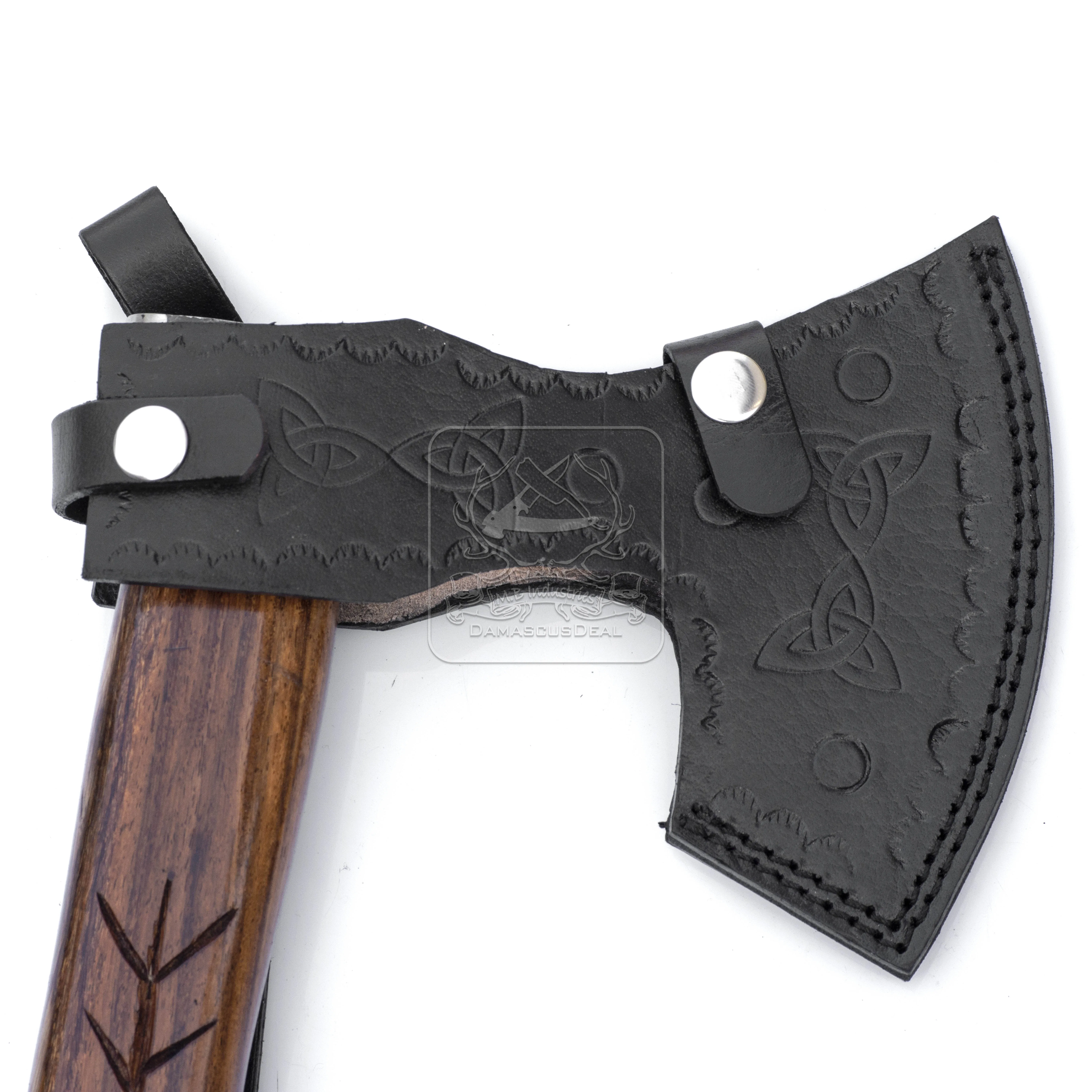 DD-VikingAxe-116 топор Viking Tomahawk ручной работы высококачественный стальной с деревянной ручкой бородатый Викинг оптом
