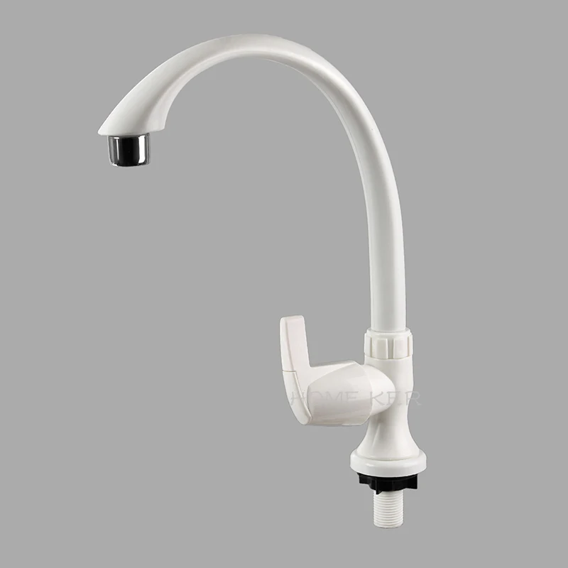 Factory Directly Sale Price Sink Mounted Kitchen Faucet PP ABS Sink Faucet Homeuse Water Tap