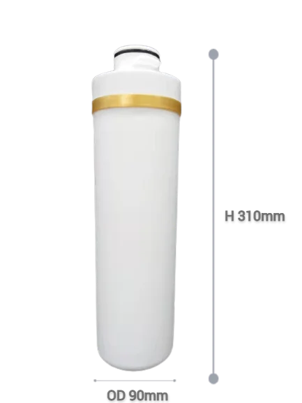Under Sink Water Filter System 2 Stage Quick Easy Change Cartridge Filtration System Water Purifier for Clean Water