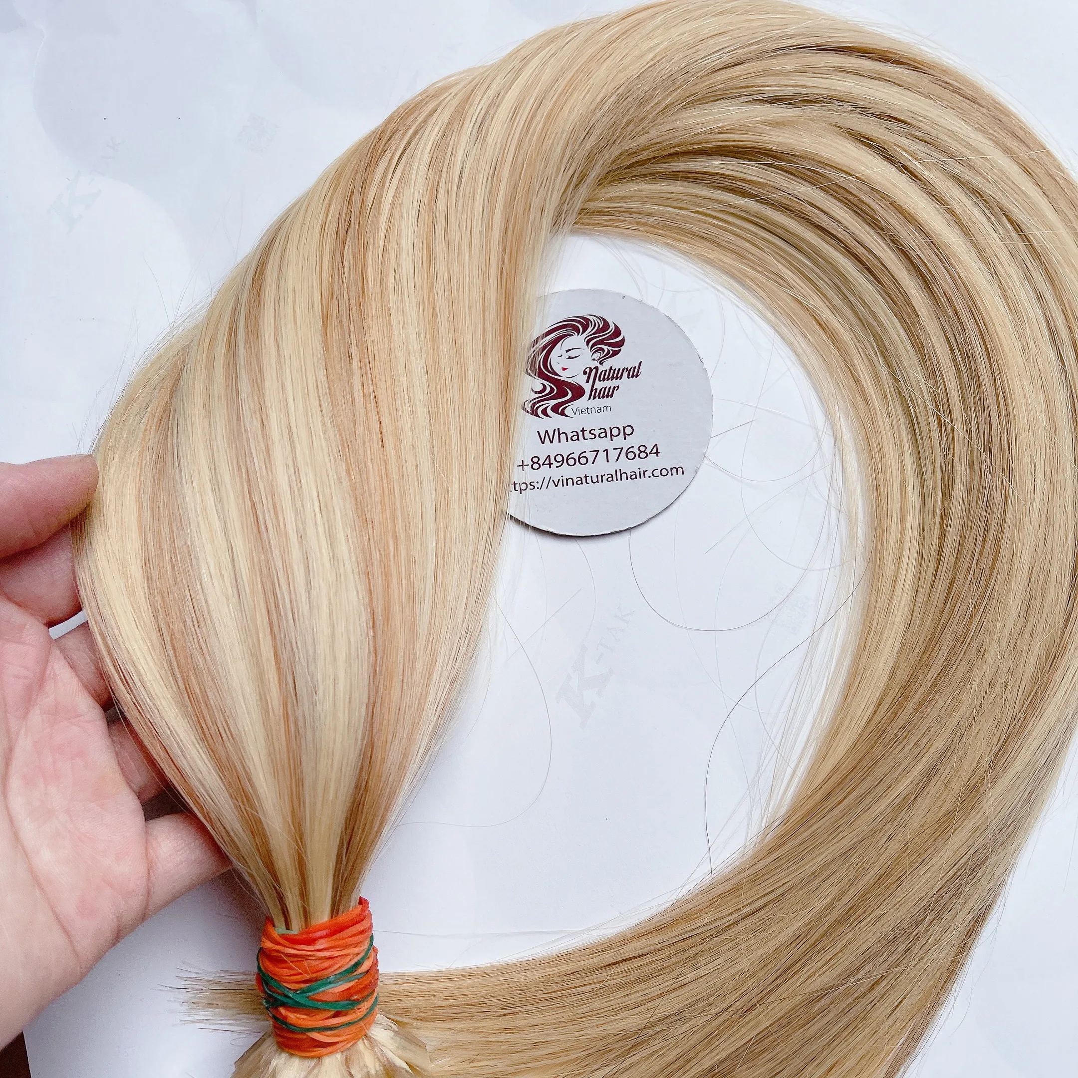 Vietnamese Raw Hair Supplier - Highlight Color Flattip Human Hair Extension Made From 100% Raw Unprocessed Vietnamese Hair