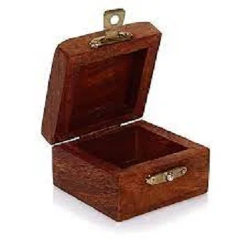 Luxury Custom High Grade Vintage Solid Wood Velvet Jewelry packaging Box Ring Box With Led Light boxes from whole seller
