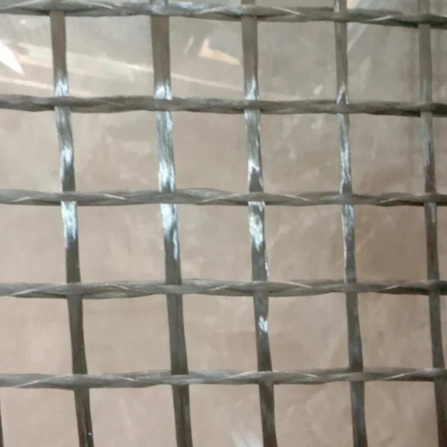 carbon fiber mesh for structure reinforcement