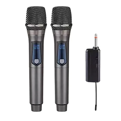 CHEAPEST professional   wireless microphone  2 in 1  handheld microphone for  singe