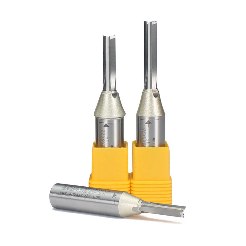 Three-flute cutting tool woodworking straight knife slotting CNC tool milling cutter tool cnc bits woodworking