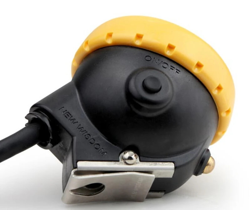 IECEx Explosion-proof Miner Lamp, WISDOM KL8M Mining Cap Lamp 24000 Lux Underground Mine Lights IP68 Water-proof