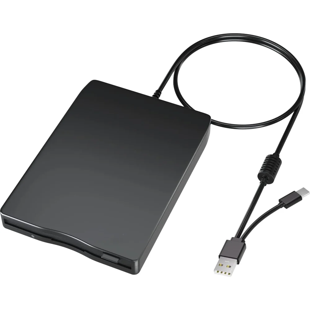 3.5 inch 1.44MB FDD Portable USB External Floppy Diskette dvd Drive for Laptop Desktop for PC Windows 10 7 8 Win
