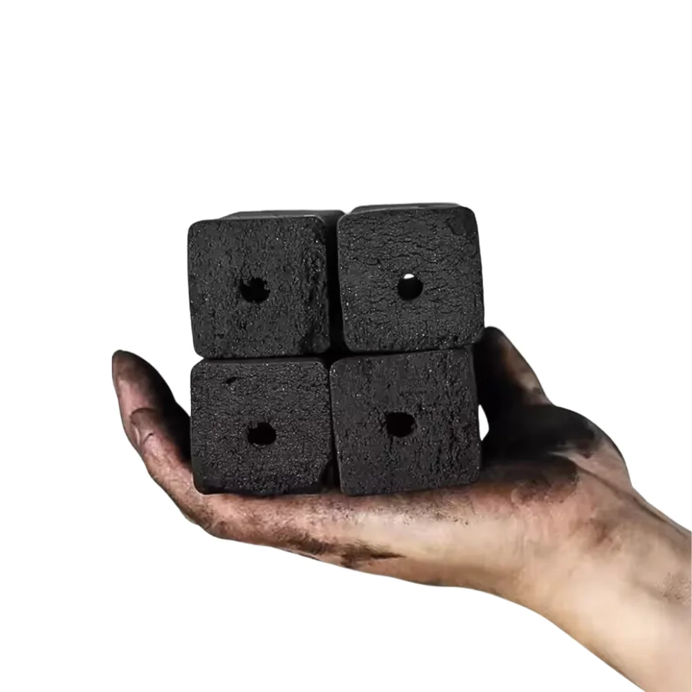 Charcoal Powder Is Pressed From Natural Hardwood With Safe Non-Toxic Ingredients Providing An Eco-Friendly Grilling Solution