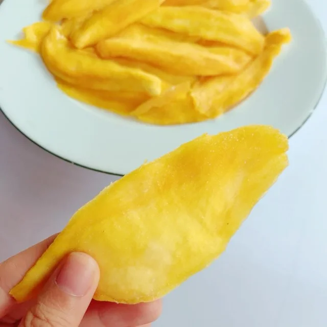 Dried Vietnamese mango is a delicious low-fat nutritious snack dry mango makes a healthy addition to any kids lunch box