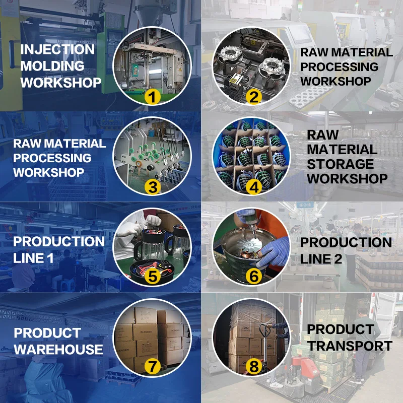 High Speed Power 450w blender 2 cup Blender For Home And Restaurant Use BM-806