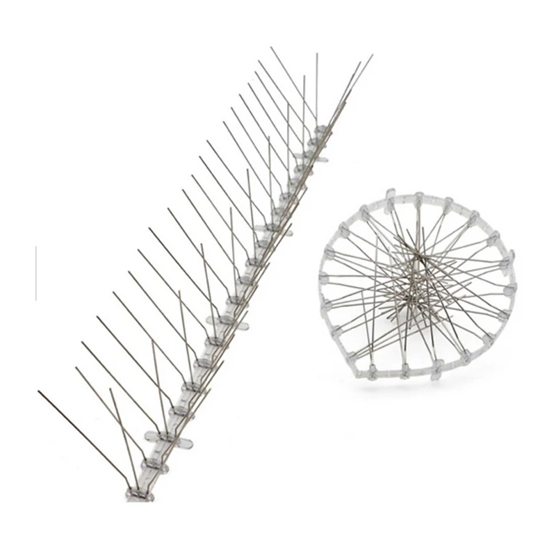 Best-sellers Bird Spikes in 2022 Polycarbonate pedestal Crop protection Eco-friendly All-terrain Roof House Eaves Anti Pigeon