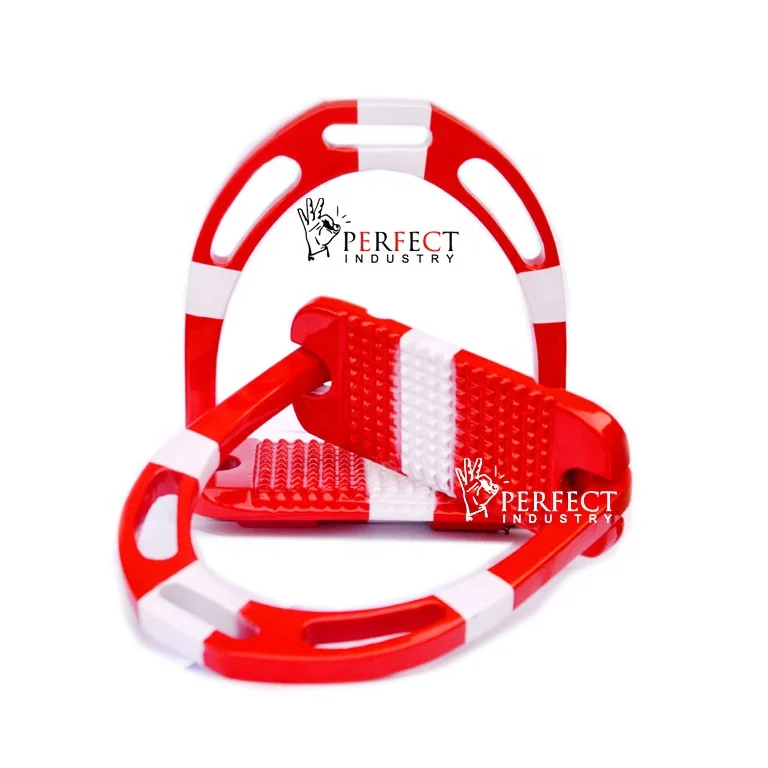 High Quality Jin Stirrups Canada Flag Horse riding Aluminium stirrups saddles / Colorful customized design stirrups pair set