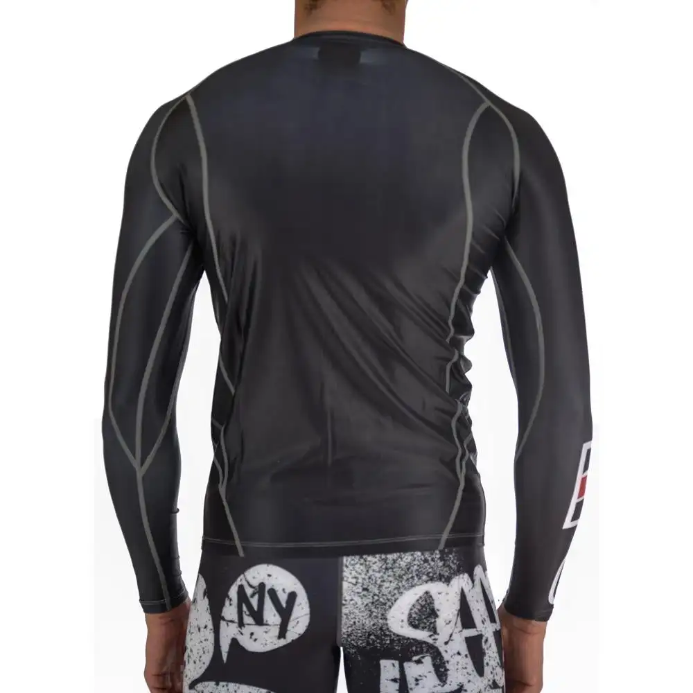 Rash Guard manufacturer MMA Yoga Gym Cycling Sports Rash blank mma rash guard