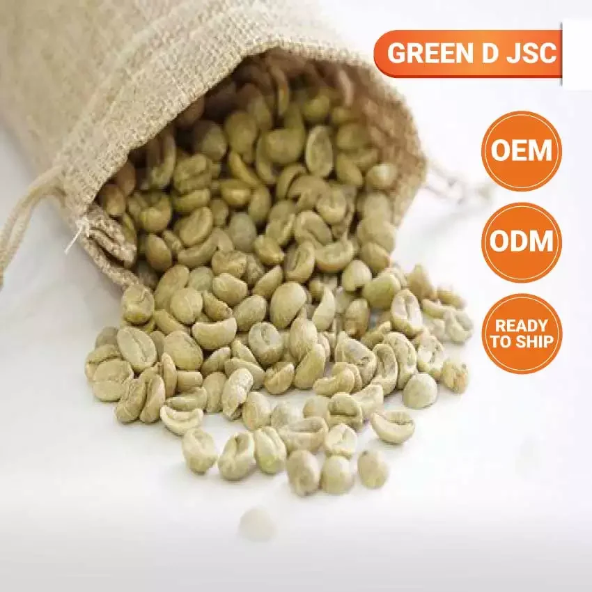 Vietnam High Quality Best Selling Raw Roasted Processing Arabica Green Coffee Beans In Plastic Packaging