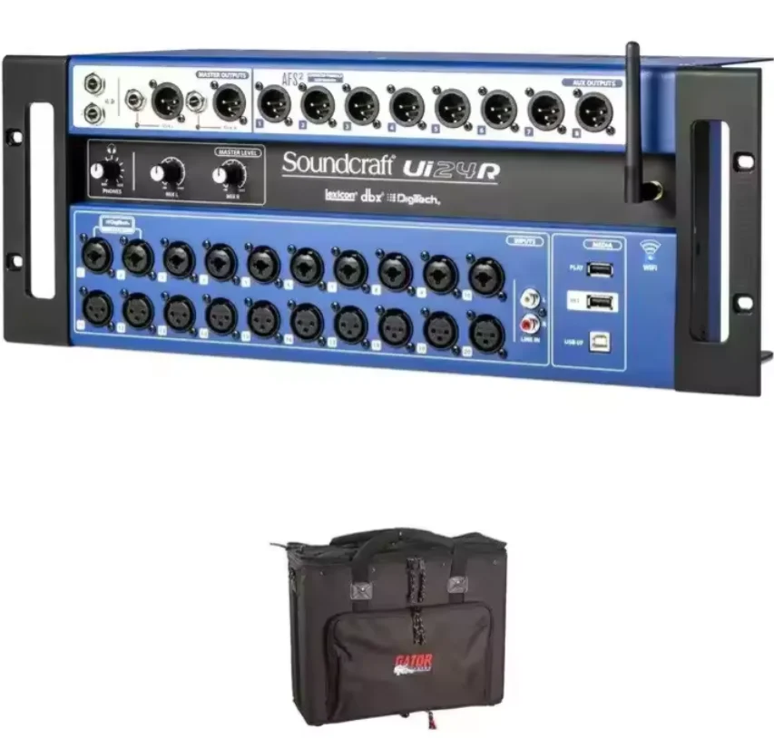 Best Seller Soundcraft Ui24R 24-Channel Active Digital Mixer Top of the Line