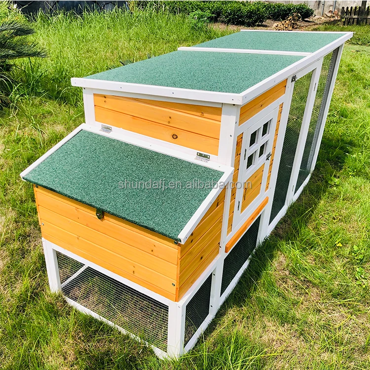 SDC033-01 Large Wooden Chicken Coop 	wooden Poulailler