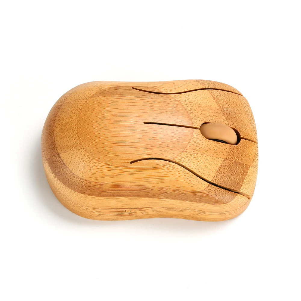 Высококачественная Беспроводная бамбуковая клавиатура 2 4G с Wi-Fi мышь для