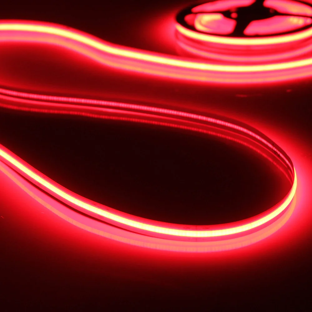 Relight COB led strip 12/24V 5mm 8mm IP 20 IP65  for decorative indoor No led dot