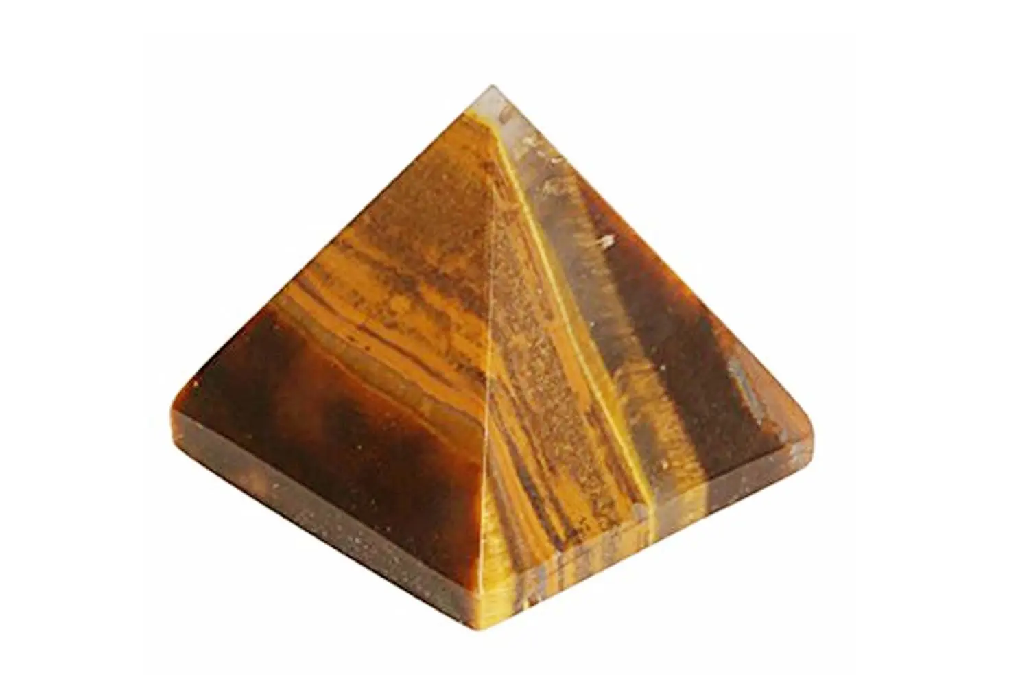 Natural Stone Tiger Eye Stone Pyramid online buy from moin agate Chakra Stone For Used As Chakra Crystal Pyramid