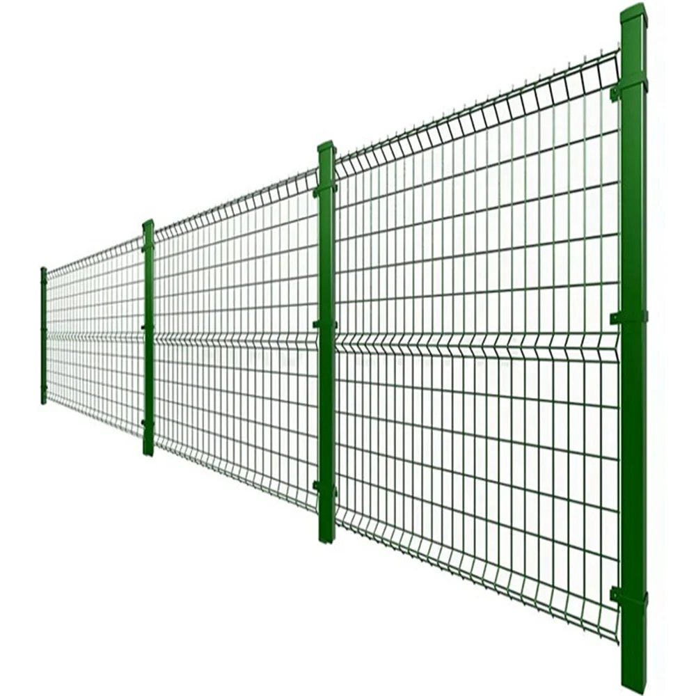 Curved welded wire mesh fence for yard 3D Curved Welded Fencing
