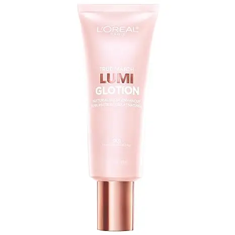 Loreal  Paris Makeup True Match Lumi Glotion, Natural Glow Enhancer, Illuminator Highlighter, Bronzing Drops For a Sun-Kissed