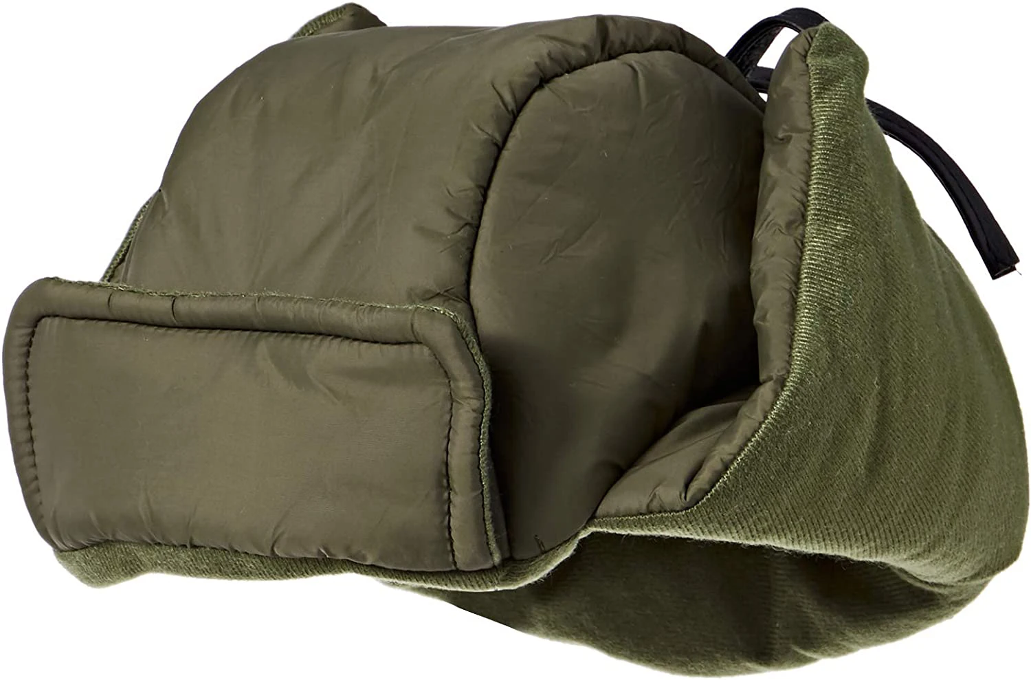 Latest 2022  reversible winter bomber hat for men in 100% oxford fabric with extra water proof shield and custom printed logo