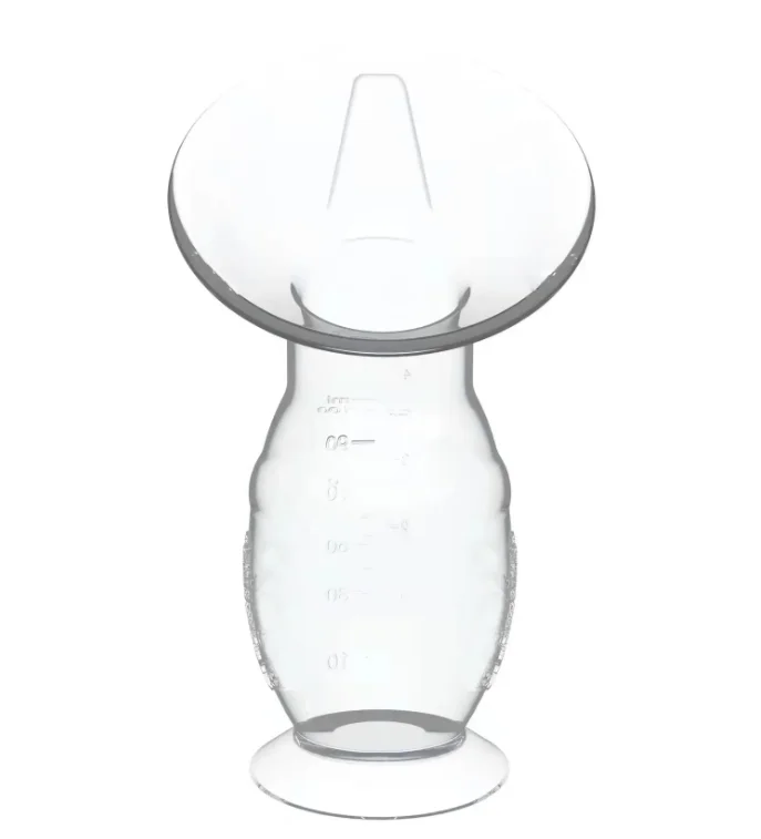 Single-Use BPA-Free Food Silicone Manual Breast Pump Hands-Free Milk Saver for Breastfeeding RTS Certified