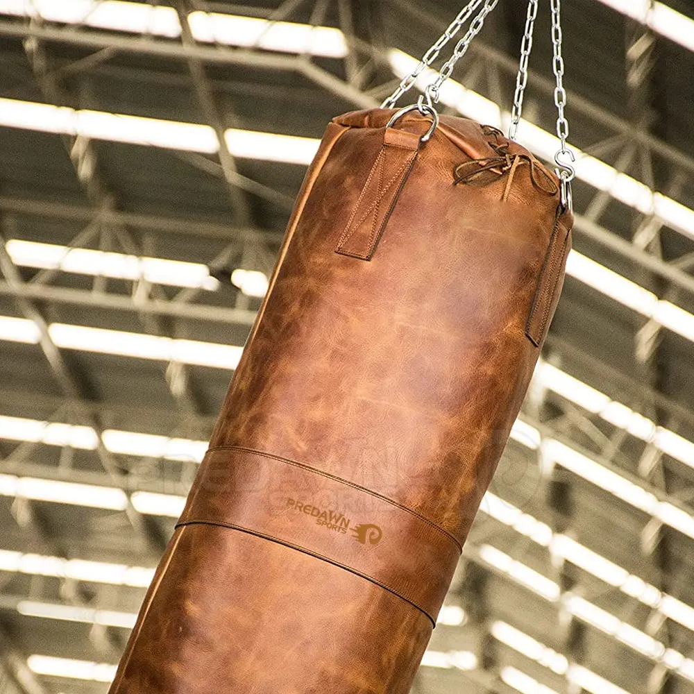 High Quality real leather  Exercise Sandbag Best Design Wholesale Punching Bags for Sale