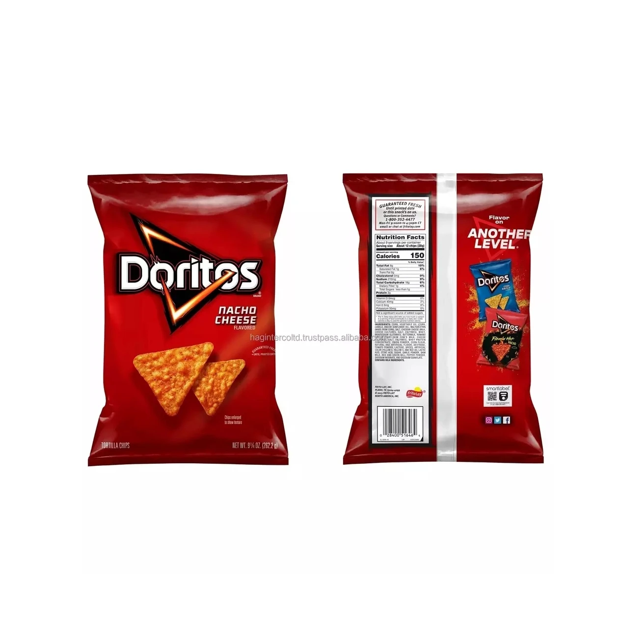 Doritos Nacho Cheese Snack Supplier 9.75 oz Good Taste For Picnic/ Party Premium Quality Reasonable Price