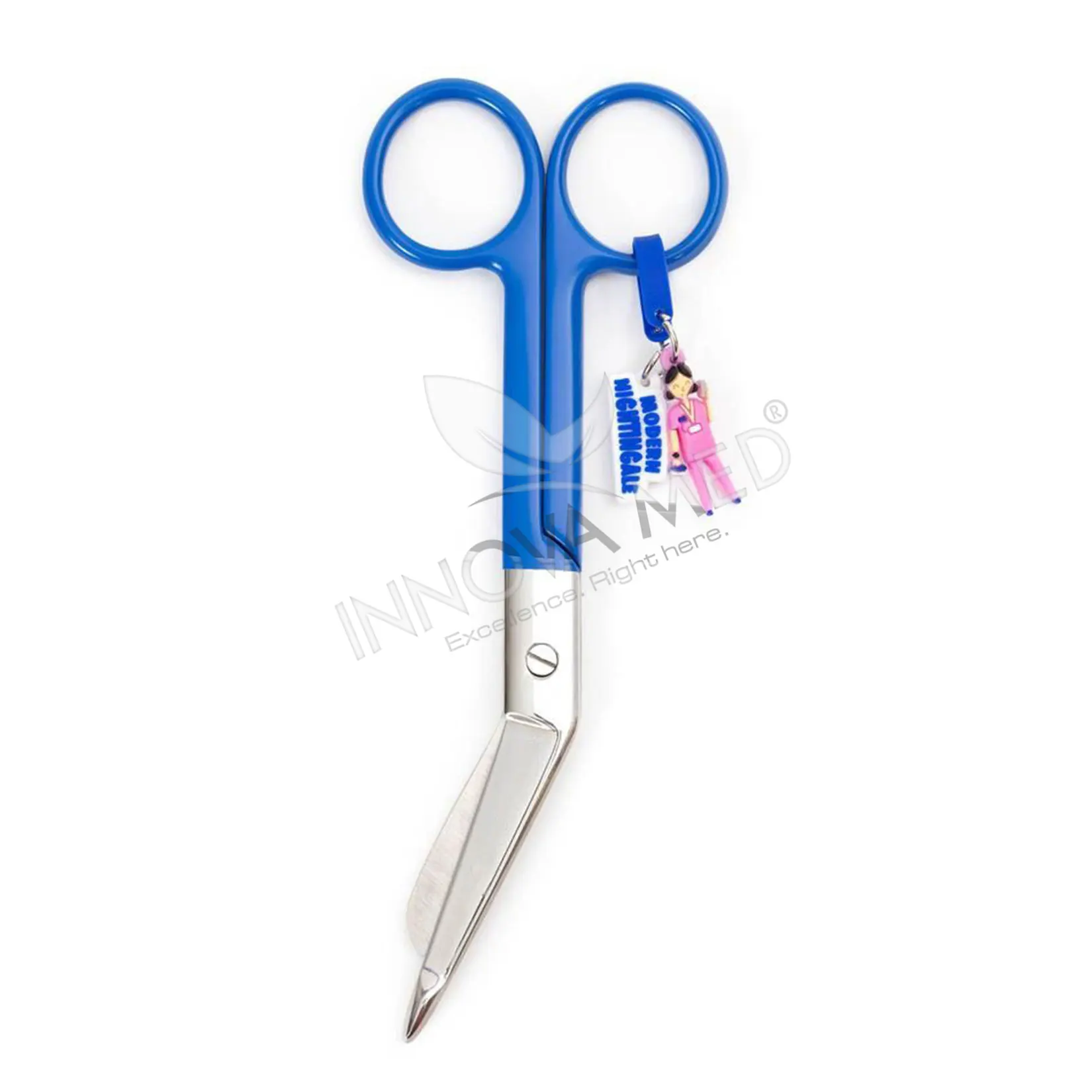 Hot Pink 14.5cm Nurse and Lister Bandage Scissors Essential Surgical Instrument for Students and Medical Professionals