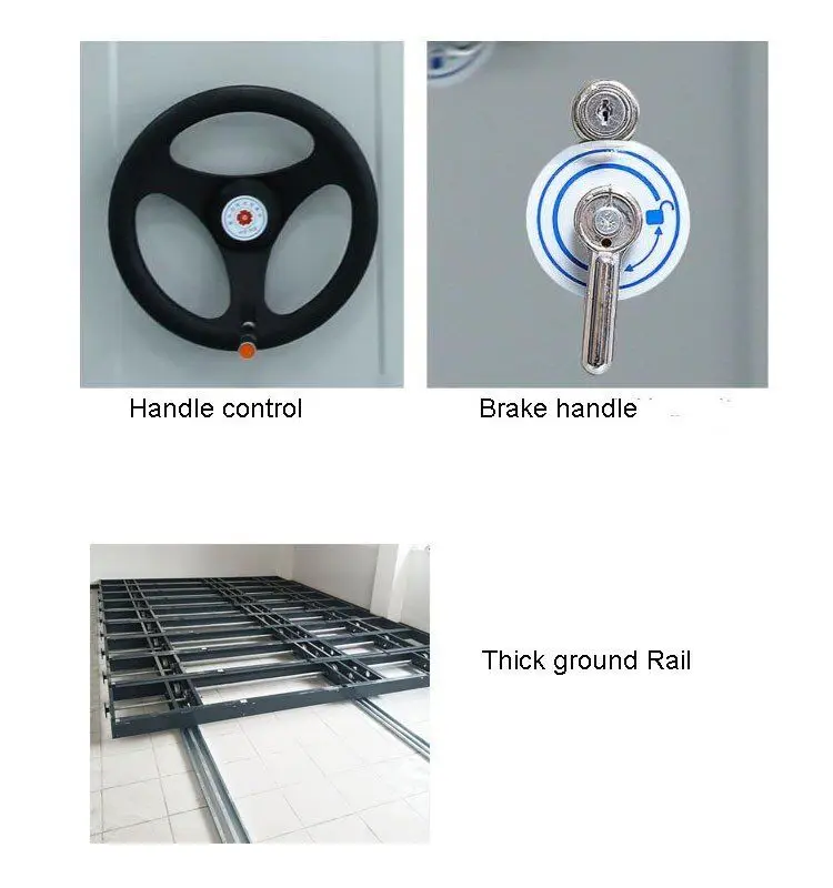 Commercial office furniture Custom Intelligent Compactor Mobile shelving System Storage Archive Filing Cabinet