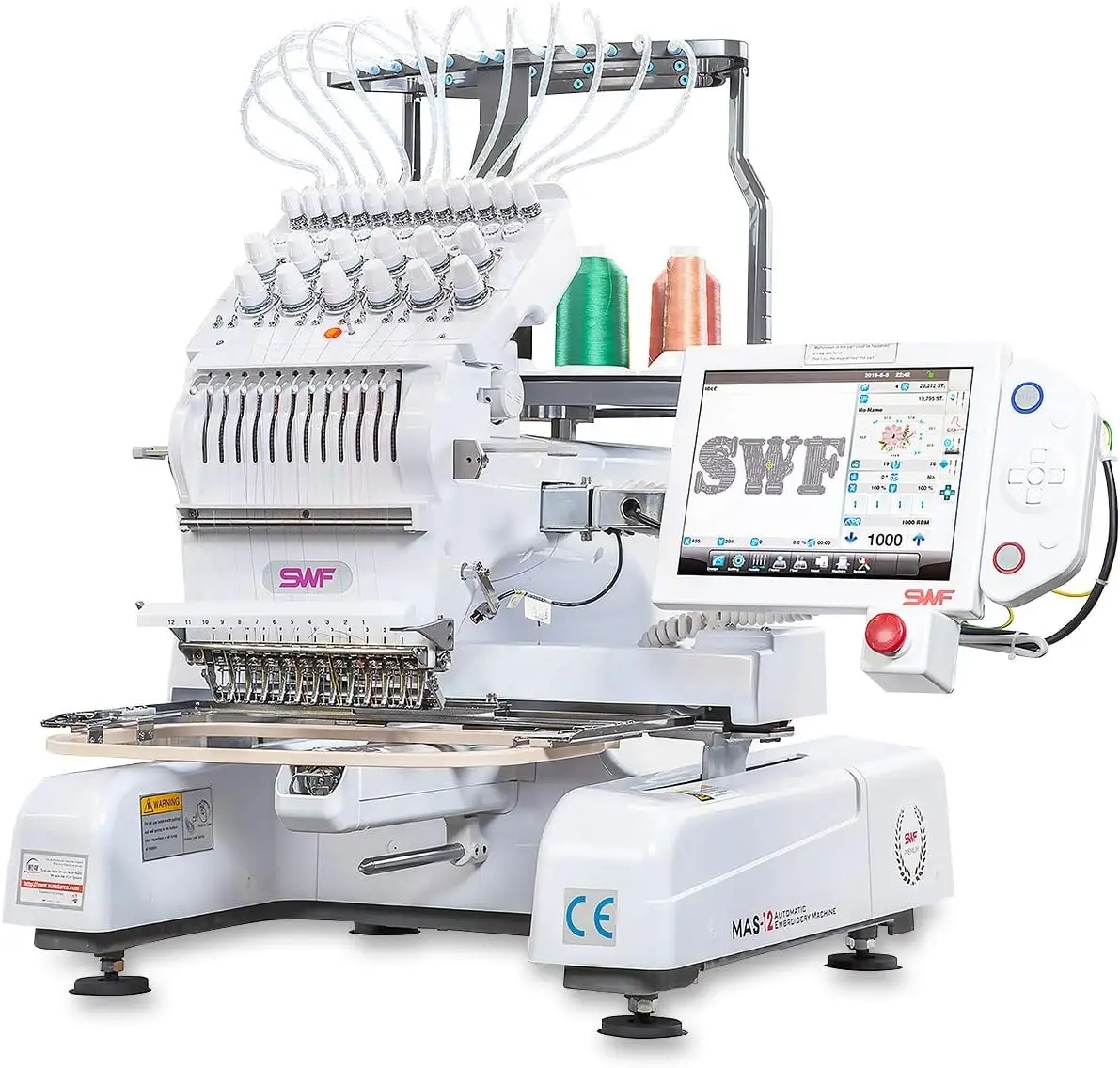Stocked Price Brother PR1000E 10- Needles Embroidery Machine