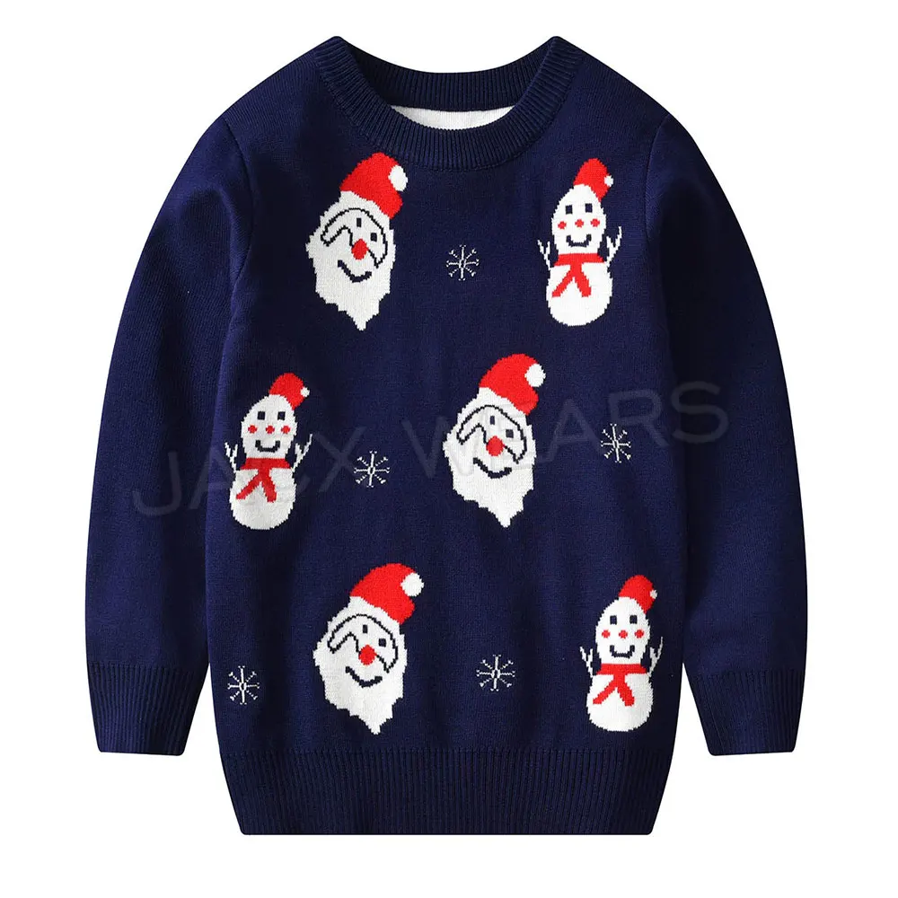 Casual Solid Color Hand Knitted Christmas Sweaters  Warm Inner Layer  High Quality Fashion Pullover Knitted Sweater