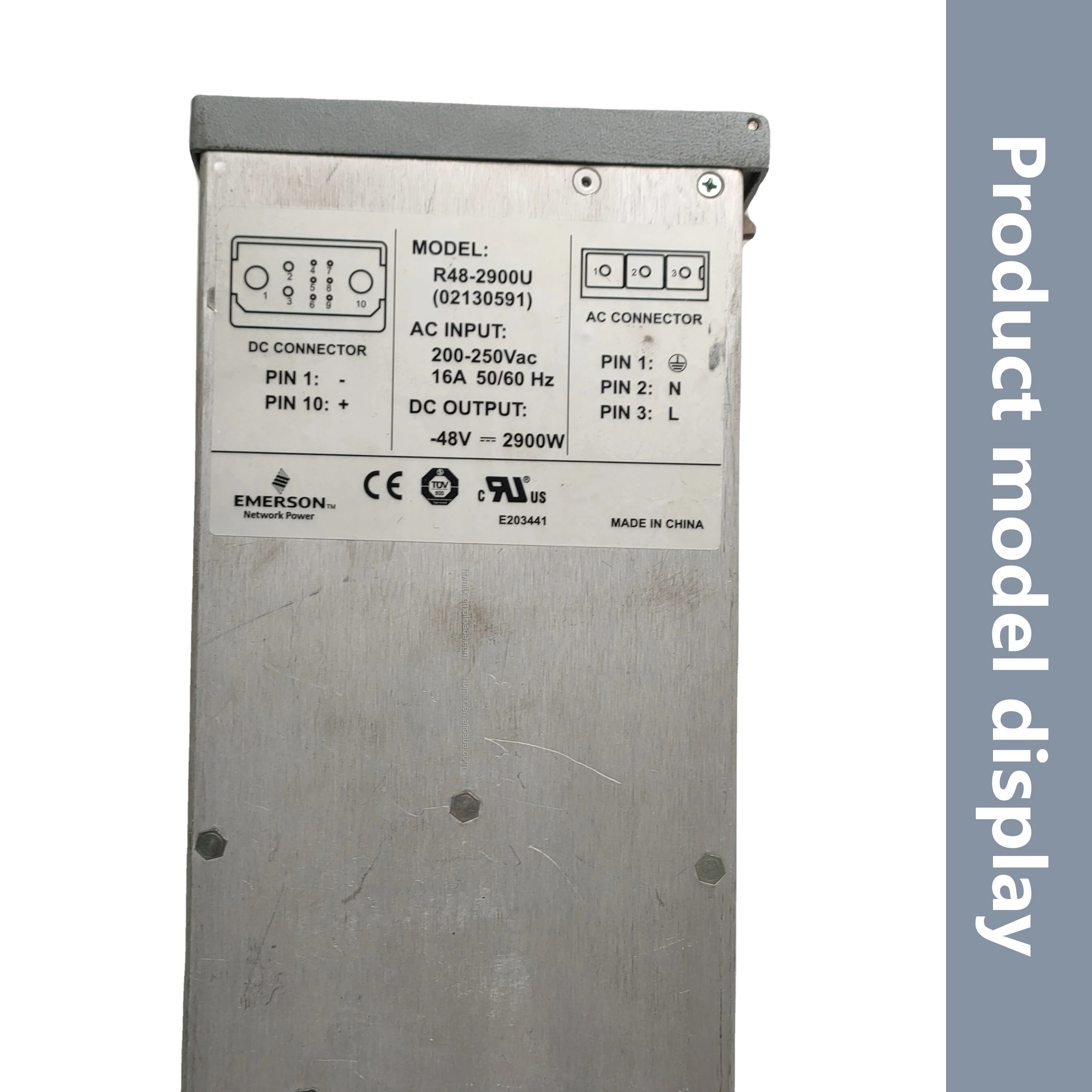 Emerson Vertiv Telecom Power Rectifier Module communication equipment R48-2900u  Network Power Supply R48-2900u