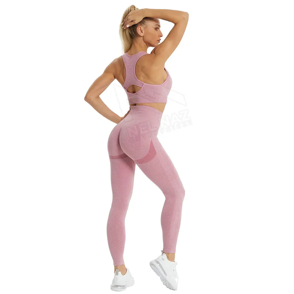 Custom Women Active Wear Shorts Yoga Set Custom Logo Woman Bra Leggings Outfit Gym Fitness Workout Sets with High Waist