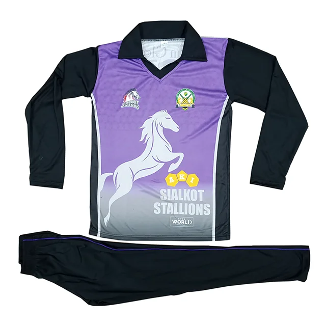 Best Design Professional Men Wholesale Custom Design Sports wears Cricket Uniforms Kits with Customized logos