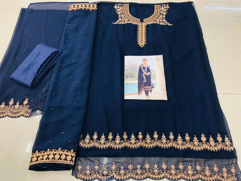 Hot Selling Exclusive Design of Fancy Embroidery Salwar Kameez Buy Partywear Kurti From Surat for Women Wholesaler of Dress