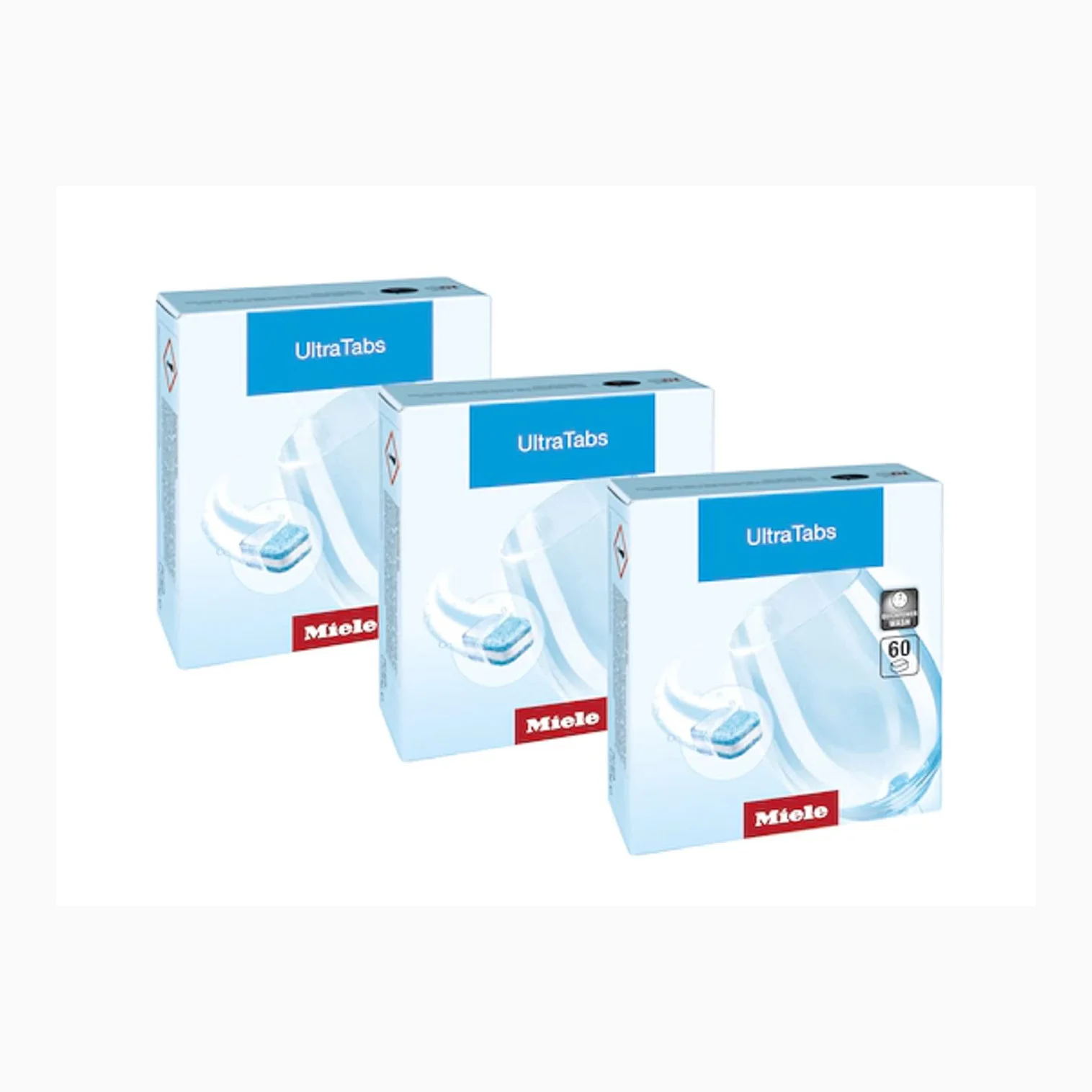 UltraTabs All in 1, 60 tabs for best cleaning results in Miele