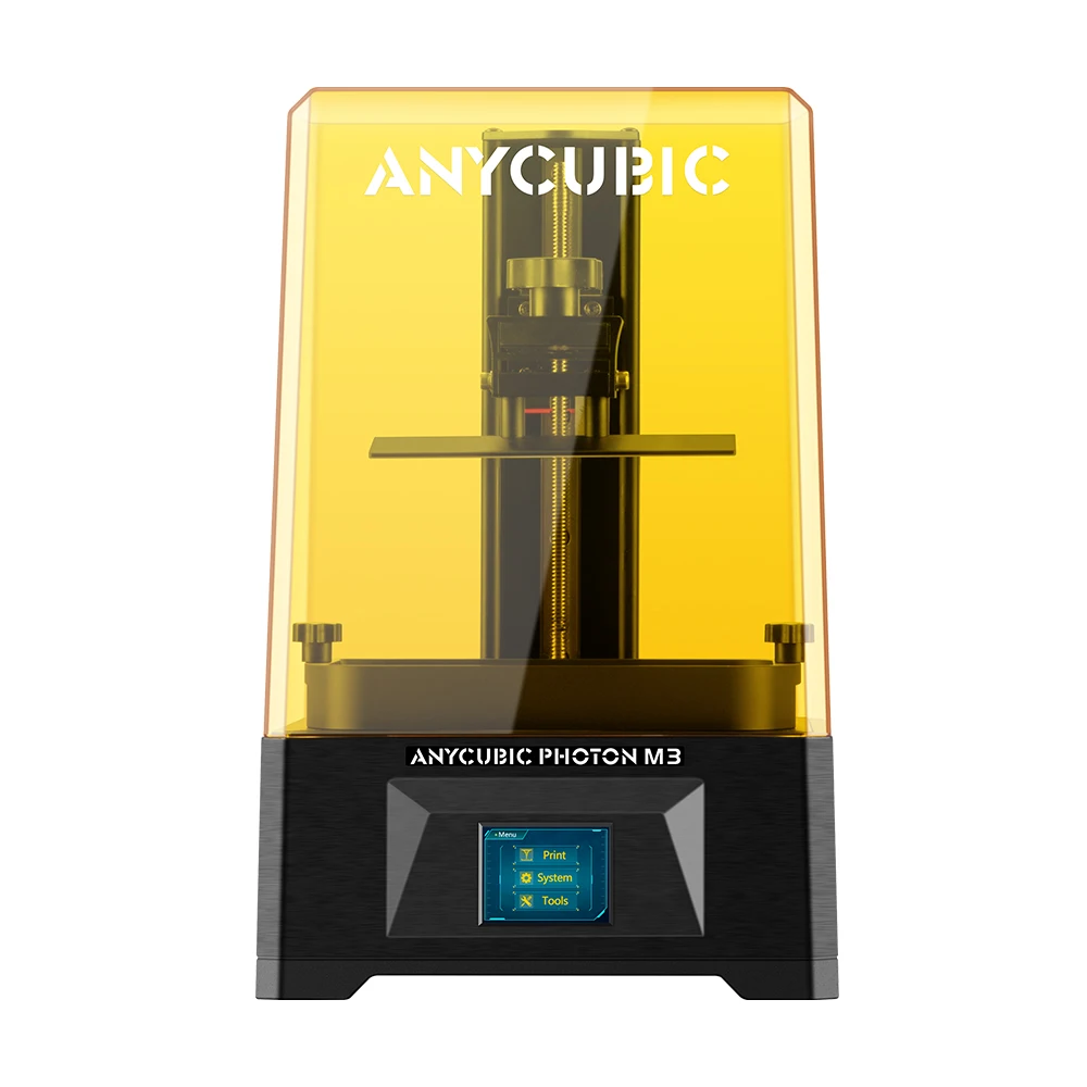Лазерная гравировка ANYCUBI Photon M3 встроенная пластина мощная матрица enlighting одна направляющая ЖК-дисплей 3d принтер