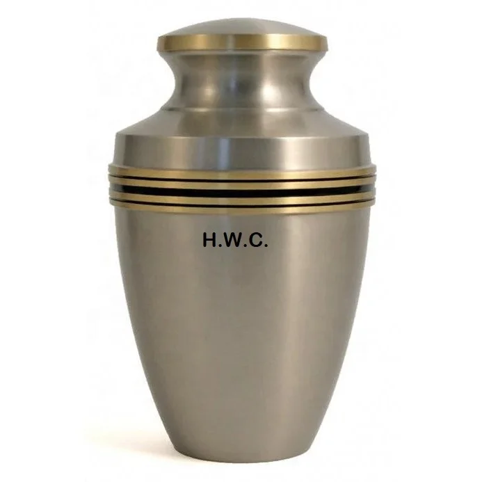 Handmade Grecian Ring Band Cremation Urn For Human Ashes Best Quality Top Ranking Funeral Supplies American Style Metal Urns