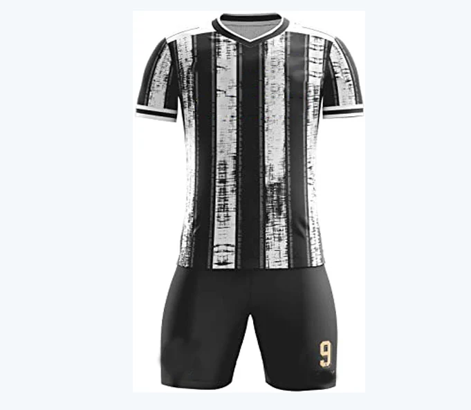 Custom OEM Logo Men Team Sublimation Sports Soccer Wear T Shirts Uniform Football Jersey