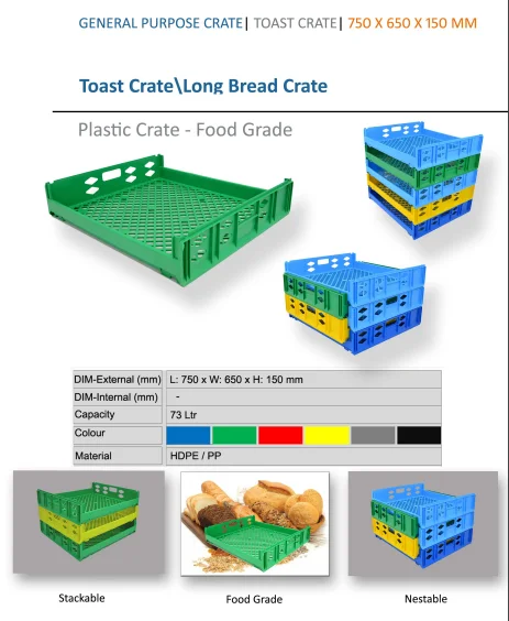 Новинка 2023 усовершенствованный пластиковый складной ящик для хранения контейнер фруктов с крышкой.