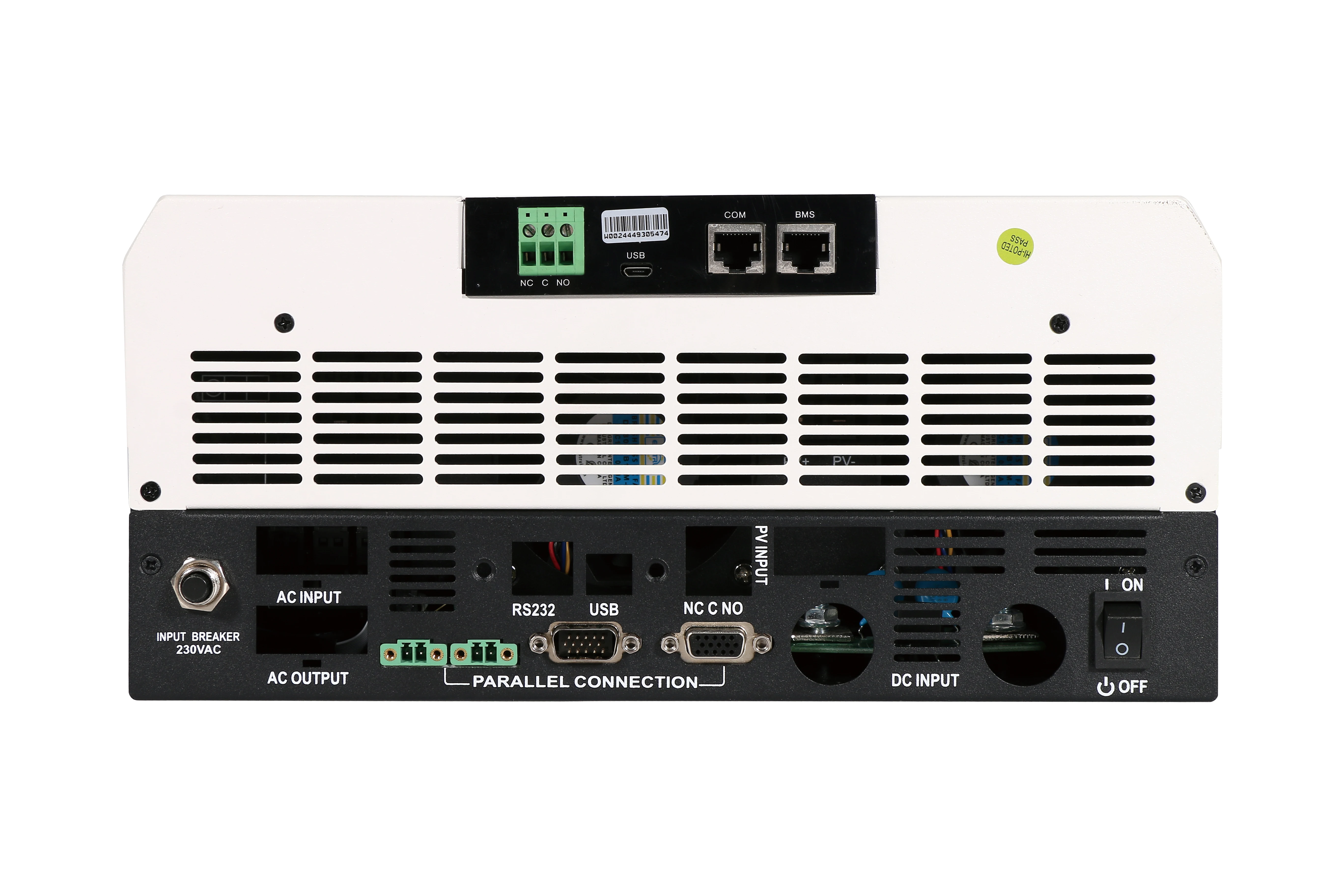 OUYAD MKS IV 5600 W WITH MPPT SOLAR CHARGE  VOLTAGE 230 VAC  RATED POWER 5600VA/5600W